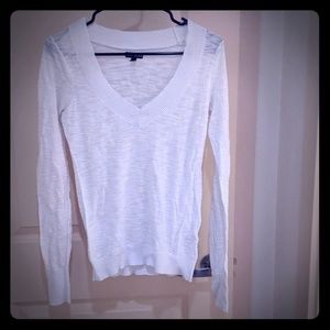 Express White Sweater Sz Small